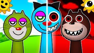 Oggy Joined Sprunki With Jack And Bob