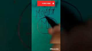 Mohit name create to name making to brand #shorts #logo