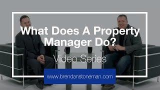 What Does A Property Manager Do?