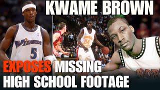 Kwame Brown EXPOSES Missing High School Footage, Skills He Never Got To Show & NBA Gatekeepers