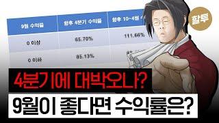 1323. 9월 미국주식, 코인 굿! 4분기에 상승 지속될까?