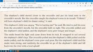 The Elephant`s Child (Family and friends 5 , Classbook)