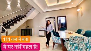 Tour of 111 Gaj (20X50) महल जैसा Luxurious interior 3Bhk Duplex Villa | Property in Vaishali Jaipur