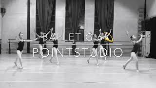 Beautiful ballet class from point studio