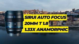 SIRUI Autofocus 20mm T1.8 1.33x Anamorphic Lens – Cinematic Test Footage in Lisbon & Porto