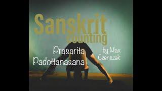 Prasarita Padottanasana Sanskrit counting by Max Pascal Czenszak