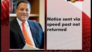 News 1st: Arrest warrant issued on Former Central Bank Governor Arjuna Mahendran