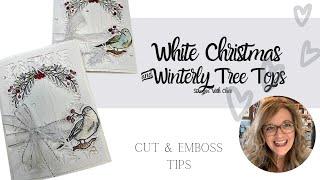 Soft Winter White Christmas With Stampin Up Winterly Tree Tops