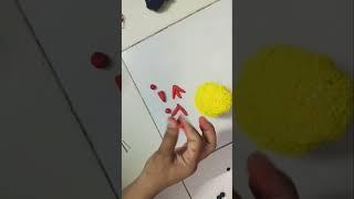 Supar easy pom pom chicken making#idea with fingers