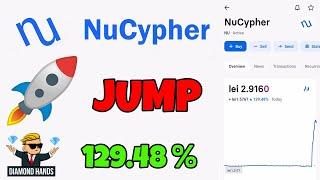 NuCypher jumped over 400% today! #shorts