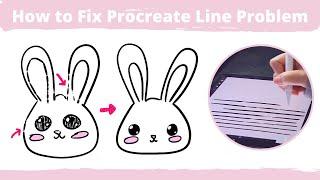 How To Fix Procreate Jittery Lines (Skipping Lines) Problem - Tutorial - Continuous Lines - iPad