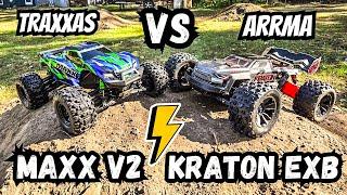 If I Had To Pick One!! (Traxxas Maxx 4s V2 VS Arrma Kraton 6S EXB)