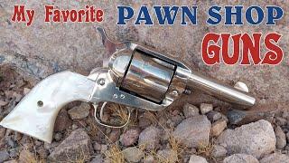 My 3 Favorite Pawn Shop Firearms - Real 'Mother-of-Pearl' Grips & Gang Graffiti