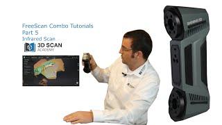 Shining 3D FreeScan Combo IR Scan tutorial Part 5