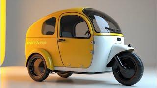 ThisFuturistic Electric Trike Will Blow Your Mind | Next-Gen Urban Vehicle 2025