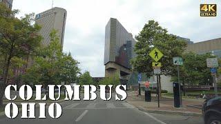 Columbus, Ohio - [4K] Downtown Tour