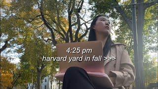 5am-11pm harvard freshman day in my life