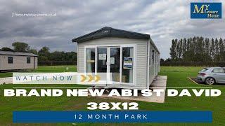 BRAND NEW Stunning ABI St David sited on a large corner plot on a 12 month park with fishing lake!