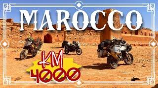 MAROCCO  - Opera Prima - Film 4K | Viaggio Off-Road 4000 km in MOTO