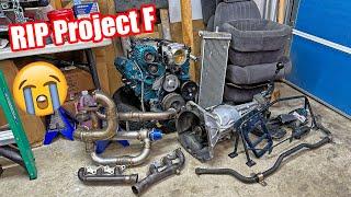 Storing Project F's Turbocharged 3800 Engine until we find a new Project Car (Give us some Ideas!)