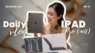 Ep. 4 buying my new iPad pro 11” (M4 chip) and unboxing with magic keyboard + accessories 