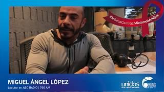 Locutor Miguel Ángel López | Embajador Mieloma Múltiple