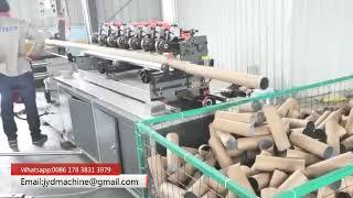 Automatic Paper Tube Making Machine With Inner Layer Aluminum Foil