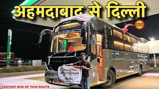 Ahmedabad to Delhi in Babu Travels Brand New Luxurious Bus Journey Via Udaipur - Nathdwara 