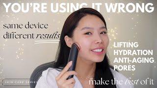 AGE-R Booster Pro Tutorial & Tips | Korean Beauty Device for Skincare | how to use it effectively