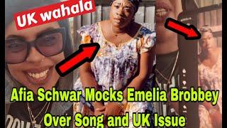 BREAKING: AFIA SCHWARZENEGGER MOCKS EMELIA BROBBEY OVER NEW SONG AND UK BRACELET ISSUE