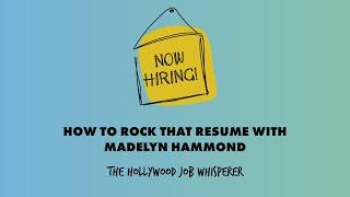 Hollywood Job Whisperer: 30 Min Convo w/ Christina Kennedy (Talent Acquisition Expert)