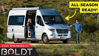 Best Campervan for Off the grid camping? 2022 Winnebago Boldt Walkthrough Tour