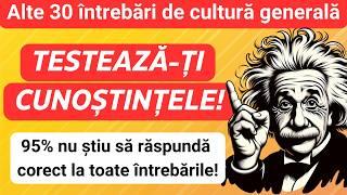 Cultură Generală: 30 Întrebări cu Răspunsuri din Domenii Diverse