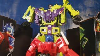 Transforming studio series 86 Devastator(clickbait)