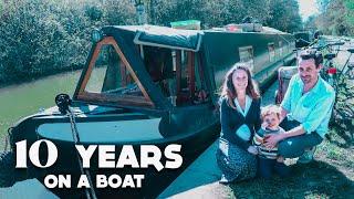 Inspiring Family Living and Working on a Canal Boat for 10 Years