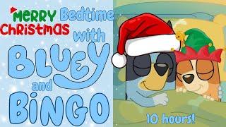   Bluey and Bingo's Christmas Lullaby Sleep: Relaxing Music for Naps & Bedtime-10 hrs! #lullabies