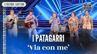 I Patagarri | ‘Via con me’ | Esibizione Audition | X Factor 2024