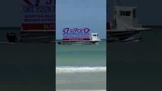 Barge Ads @ the Clearwater Beach