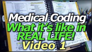 MEDICAL CODING IN REAL LIFE FOR AN OB/GYN SPECIALTY CODER | EPISODE 1