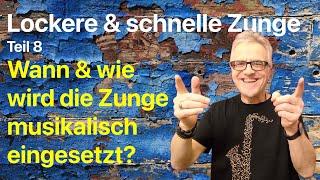 Lockere & schnelle Zunge (Teil 8) wann & wie wird die Zunge eingesetzt (Saxophon Praxis Tipps)