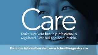 CPBC - BC Health Regulators PSA