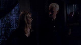 AllSpuffyScenes 7x12 Buffy & Spike - When did you find it comfy?