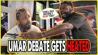 Dr. Umar TRIGGERS Emotional Podcast Host, WALKS OFF! "Hip Hop Is Destroying Black America!"