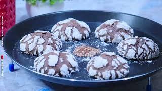 SUPER SOFT CHOCOLATE CRINKLE COOKIES | Sugar And Spice Cooking