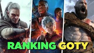 Ranking EVERY GAME of the YEAR WORST To BEST