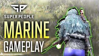 SUPER PEOPLE Solo 7 Kills with "Marine" Class - M1 Garand Gameplay