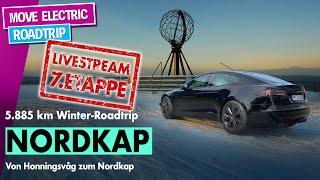 LIVE: 5.885 km Winter-Roadtrip ans Kap - Etappe 7 - Wir sind DA! Von Honningsvåg zum Nordkap