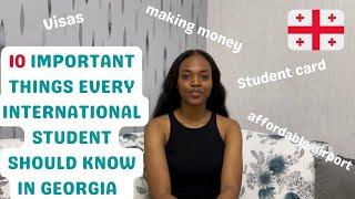 10 THINGS INTERNATIONAL STUDENTS MUST KNOW ABOUT GEORGIA | study mbbs in Georgia #medstudent