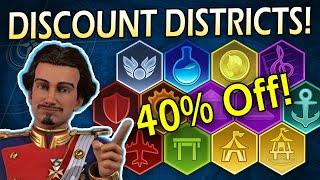 This Secret Will Change How You Play Civ 6 | District Discount Tutorial