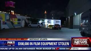 Film equipment stolen